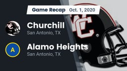 Recap: Churchill  vs. Alamo Heights  2020