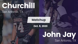 Matchup: Churchill High vs. John Jay  2020