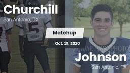 Matchup: Churchill High vs. Johnson  2020