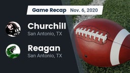 Recap: Churchill  vs. Reagan  2020