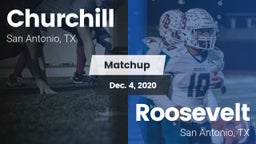 Matchup: Churchill High vs. Roosevelt  2020