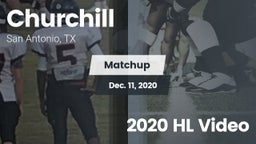 Matchup: Churchill High vs. 2020 HL Video 2020
