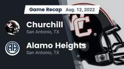 Recap: Churchill  vs. Alamo Heights  2022