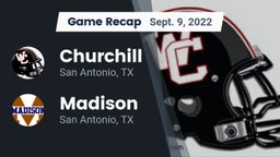 Recap: Churchill  vs. Madison  2022
