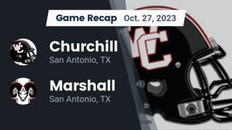 Recap: Churchill  vs. Marshall  2023