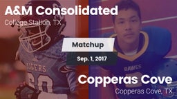 Matchup: A&M Consolidated vs. Copperas Cove  2017