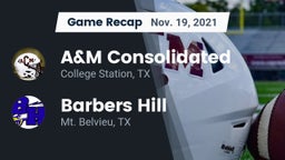 Recap: A&M Consolidated  vs. Barbers Hill  2021