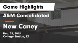 A&M Consolidated  vs New Caney  Game Highlights - Dec. 28, 2019