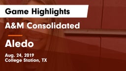 A&M Consolidated  vs Aledo  Game Highlights - Aug. 24, 2019