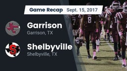 Recap: Garrison  vs. Shelbyville  2017