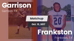 Matchup: Garrison  vs. Frankston  2017