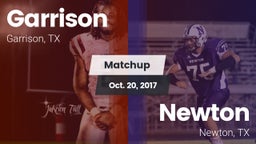 Matchup: Garrison  vs. Newton  2017