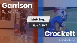 Matchup: Garrison  vs. Crockett  2017