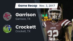 Recap: Garrison  vs. Crockett  2017