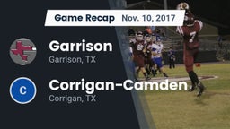Recap: Garrison  vs. Corrigan-Camden  2017