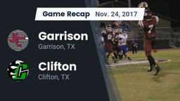 Recap: Garrison  vs. Clifton  2017