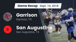 Recap: Garrison  vs. San Augustine  2018