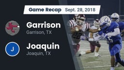 Recap: Garrison  vs. Joaquin  2018