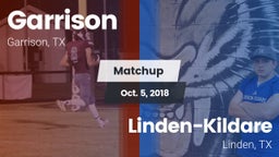 Matchup: Garrison  vs. Linden-Kildare  2018