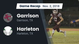 Recap: Garrison  vs. Harleton  2018