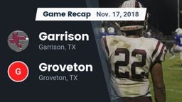 Recap: Garrison  vs. Groveton  2018