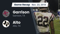 Recap: Garrison  vs. Alto  2018