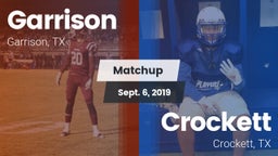 Matchup: Garrison  vs. Crockett  2019