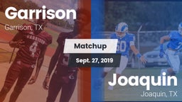 Matchup: Garrison  vs. Joaquin  2019