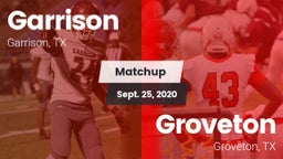 Matchup: Garrison  vs. Groveton  2020