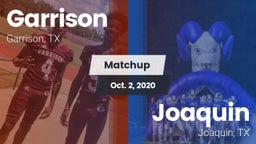 Matchup: Garrison  vs. Joaquin  2020