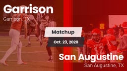 Matchup: Garrison  vs. San Augustine  2020