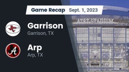 Recap: Garrison  vs. Arp  2023