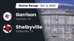 Recap: Garrison  vs. Shelbyville  2023