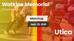 Matchup: Watkins Memorial vs. Utica  2020