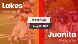 Matchup: Lakes  vs. Juanita  2017