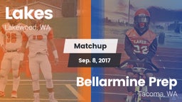 Matchup: Lakes  vs. Bellarmine Prep  2017
