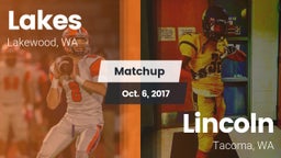 Matchup: Lakes  vs. Lincoln  2017