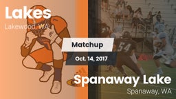 Matchup: Lakes  vs. Spanaway Lake  2017