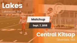 Matchup: Lakes  vs. Central Kitsap  2018