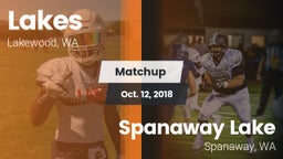 Matchup: Lakes  vs. Spanaway Lake  2018
