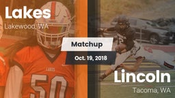 Matchup: Lakes  vs. Lincoln  2018