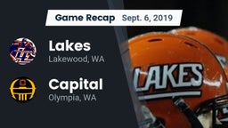 Recap: Lakes  vs. Capital  2019