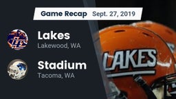 Recap: Lakes  vs. Stadium  2019