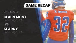 Recap: Clairemont  vs. Kearny  2016