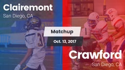 Matchup: Clairemont High vs. Crawford  2017