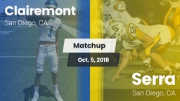 Matchup: Clairemont High vs. Serra  2018