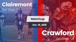 Matchup: Clairemont High vs. Crawford  2018