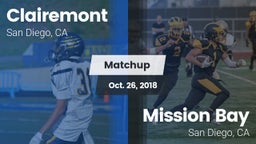 Matchup: Clairemont High vs. Mission Bay  2018