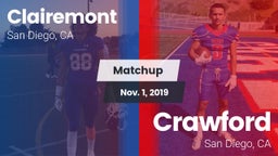 Matchup: Clairemont High vs. Crawford  2019