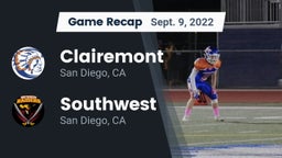 Recap: Clairemont  vs. Southwest  2022